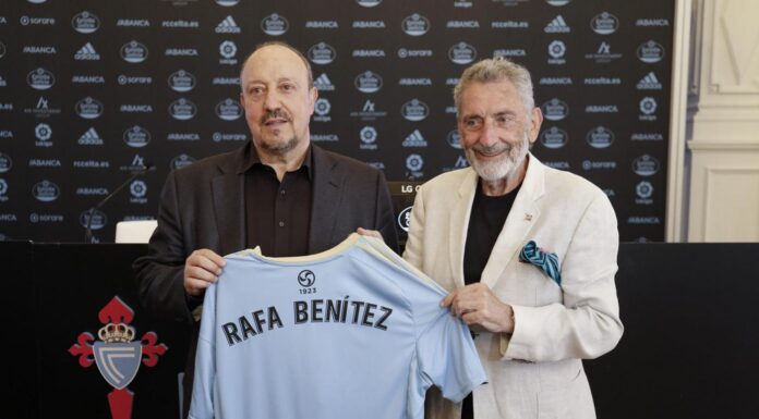 El Celta destaca el impacto mediático de la llegada de Rafa Benítez