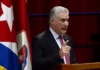 El presidente de Cuba critica la «severidad» de las sanciones económicas de EE.UU.