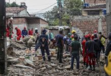 Culminan búsquedas tras el desplome de un edificio en Brasil con un total de catorce muertos