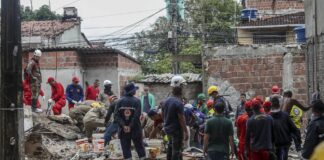 Culminan búsquedas tras el desplome de un edificio en Brasil con un total de catorce muertos