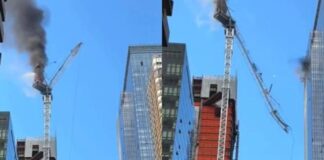 Seis heridos en un aparatoso accidente al derrumbarse una grúa en el centro de Nueva York
