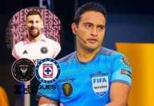 Said Martínez será el árbitro central del partido en el que debutará Lionel Messi con el Inter de Miami