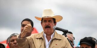 Manuel Zelaya saluda el 102 aniversario de fundación del Partido Comunista chino