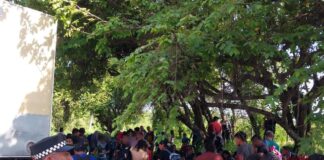 Un total de 10 hondureños identificados entre grupo de rescatados en camión en Acayucán, Veracruz