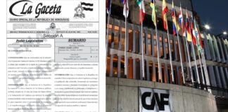 Publican en La Gaceta la adhesión de Honduras al CAF, pese a que el acta no fue aprobada por la mayoría de diputados