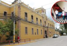Colectivos de Libre protestan exigiendo plazas laborales e impiden el acceso al director del Hospital San Felipe