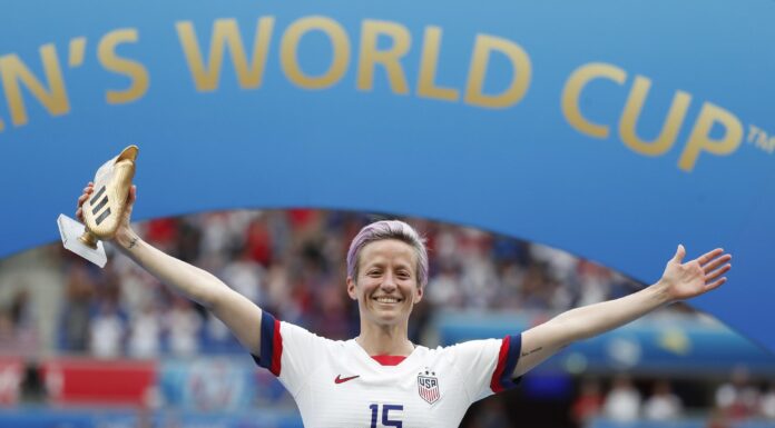 Megan Rapinoe se retirará del fútbol a final de temporada