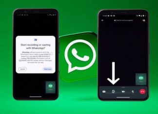WhatsApp permite compartir pantalla durante una videollamada
