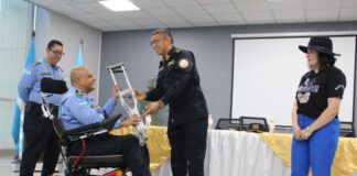 Policía Nacional recibe donación de la Fundación Norteamericana Granitos de Amor