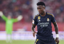 Vinícius sufre una rotura muscular y estará seis semanas de baja