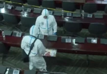 Medicina Forense y la DPI investigan el Congreso Nacional tras denuncias de incidente terrorista en el hemiciclo legislativo