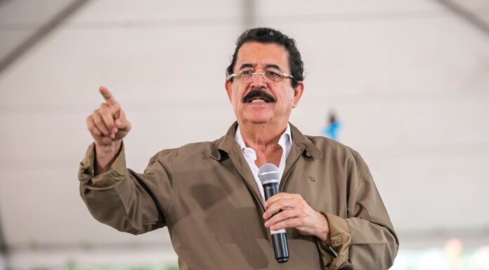 Ante anuncio de marcha pacífica por parte del BOC, Mel Zelaya dice que «El bipartidismo estrena nuevos tontos útiles”
