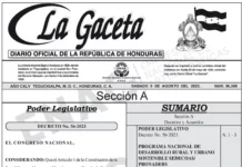 Publican en La Gaceta la derogación del Fondo Departamental