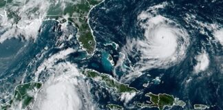 El centro de la tormenta Idalia se localiza frente al Caribe mexicano y se dirige a Cuba