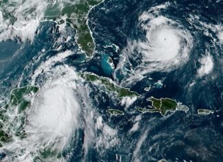 El centro de la tormenta Idalia se localiza frente al Caribe mexicano y se dirige a Cuba