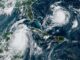 El centro de la tormenta Idalia se localiza frente al Caribe mexicano y se dirige a Cuba