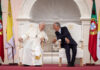 «El papa tiene ese espíritu latinoamericano imparable», dice el presidente de Portugal