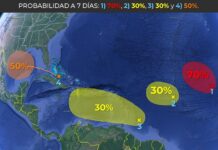El huracán Hillary, categoría 4, mantiene trayectoria hacia península de Baja California
