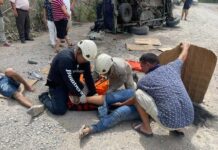 Fuerte accidente vial deja seis personas heridas en Gualala, Santa Bárbara