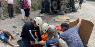 Fuerte accidente vial deja seis personas heridas en Gualala, Santa Bárbara