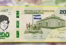 Imagen de Berta Cáceres será incorporada en los billetes de 200 lempiras, según presidenta del BCH