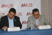 La ASJ y el Colegio de Periodistas firman alianza para impulsar la defensa de la libertad de prensa y expresión