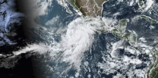 México advierte sobre un doble impacto del huracán Hilary en península de Baja California