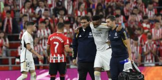 Militao sufre una rotura del ligamento cruzado anterior de la rodilla izquierda