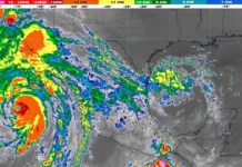 El huracán Hilary, ya de categoría 3, mantiene trayectoria por el Pacífico mexicano