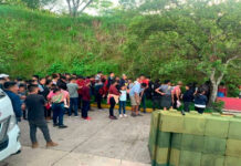 Autoridades interceptan a 126 migrantes entre ellos varios hondureños, en el oriente de México