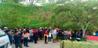 Autoridades interceptan a 126 migrantes entre ellos varios hondureños, en el oriente de México