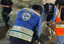 Policia Nacional en coordinación con el MP decomisa mercadería valorada en 10 millones de lempiras en Puerto Cortés