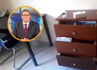 Director de Canal 36, Esdras Amado López, denuncia públicamente el asalto a las instalaciones de su medio de comunicación