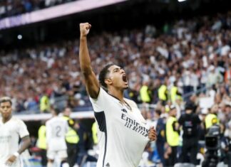 Bellingham, se estrenó en el Bernabéu como una estrella