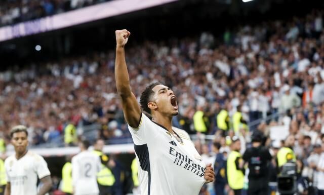 Bellingham, se estrenó en el Bernabéu como una estrella