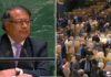 Gustavo Petro fue ignorado en la Asamblea General de la ONU