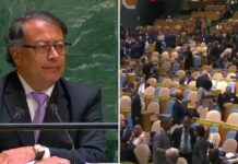 Gustavo Petro fue ignorado en la Asamblea General de la ONU