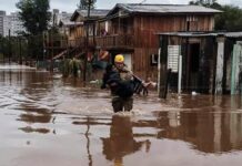 Aumentan a 22 los muertos por el paso de un ciclón por el sur de Brasil