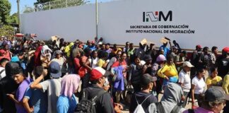 ONG reporta más de 124,000 migrantes que han llegado a la frontera sur de México en 2023