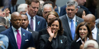 La vicepresidenta y el alcalde de Nueva York presiden los actos de homenaje del 11-S