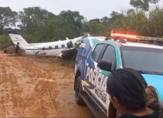 Una avioneta cae en la Amazonía y mueren los 14 brasileños a bordo