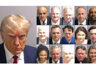 Donald Trump y los otros 18 imputados en Georgia junto a él se declararon ya no culpables