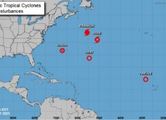 Cinco sistemas tropicales en el Atlántico, con la formación hoy de la depresión 12