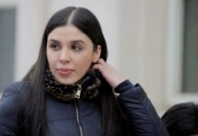 Emma Coronel, esposa de «El Chapo» Guzmán, saldrá hoy de prisión