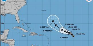 La tormenta Rina se forma en el centro del Atlántico y puede fortalecerse