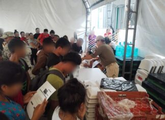 Rescatan a 10 hondureños en México y otro está grave al caer del tren “La Bestia”