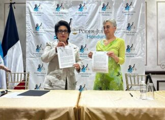 El Poder Judicial firma carta de entendimiento con la Embajada de Francia