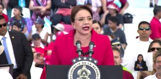 “Nunca más los golpes de estado, ni las narcodictaduras en Honduras”, fue el mensaje de la presidenta Castro en el aniversario de Independencia Patria