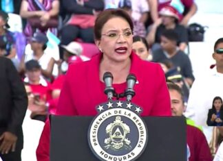 “Nunca más los golpes de estado, ni las narcodictaduras en Honduras”, fue el mensaje de la presidenta Castro en el aniversario de Independencia Patria