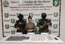 Capturan a “La Colocha” vinculada al narcomenudeo en San Pedro Sula